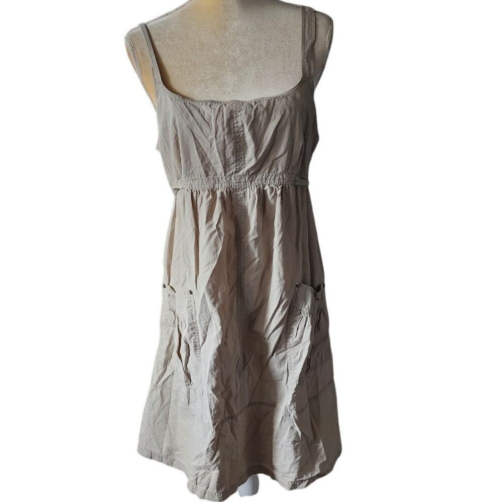 Motherhood Maternity Tan Tank Dress Size Medium